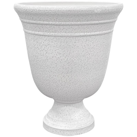 Classic Home & Garden Classic Home & Garden 19.5 in. H X 16 in. D Plastic Westpoint Urn Planter White 419P-598R